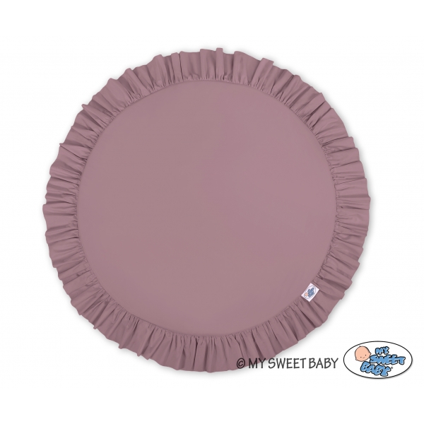 Betthimmel Kinderzimmer mit Spielmatte- pastellviolett