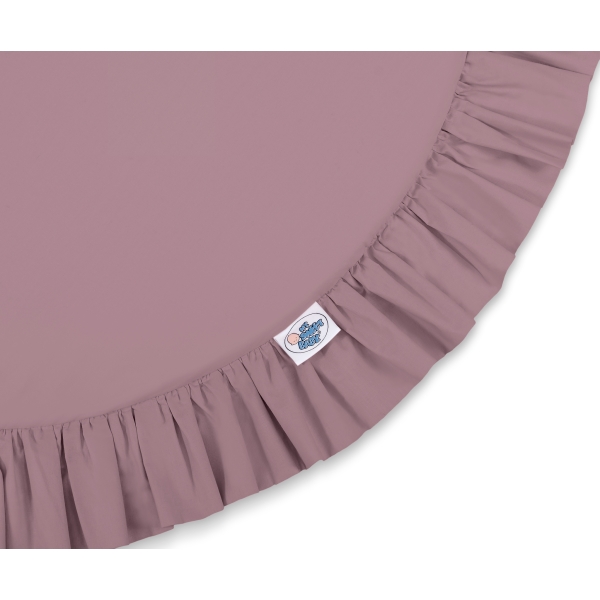 Betthimmel Kinderzimmer mit Spielmatte- pastellviolett