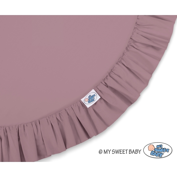 Betthimmel Kinderzimmer mit Spielmatte- pastellviolett