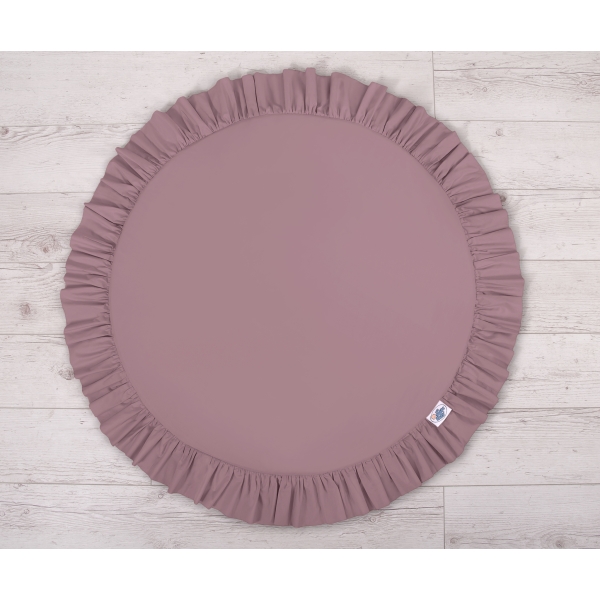 Betthimmel Kinderzimmer mit Spielmatte- pastellviolett