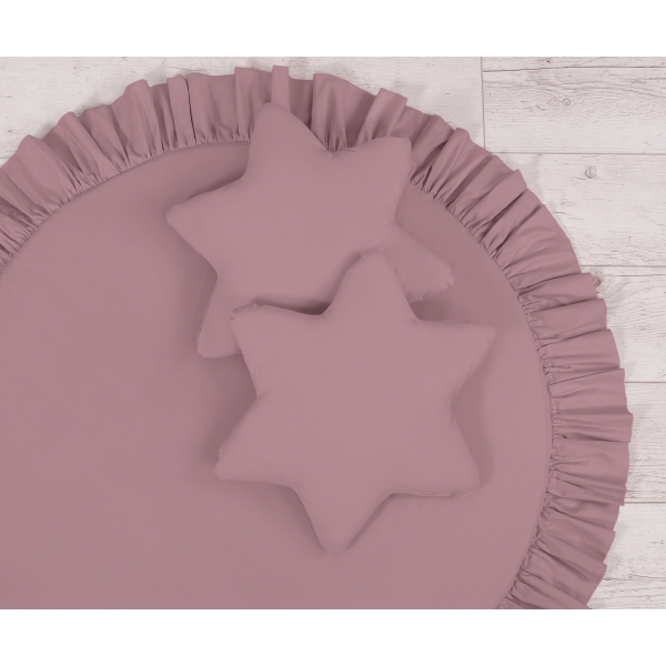 Betthimmel mit Spielmatte und Kissen - pastellviolett