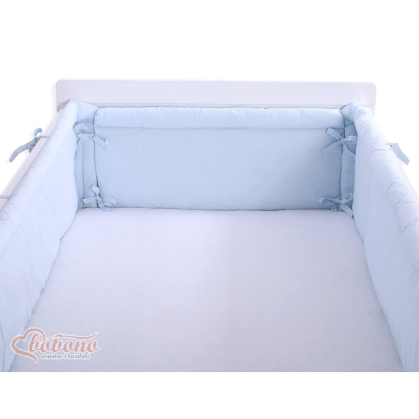 Bettumrandung Babybett XXL- Little Prince/Princess blau