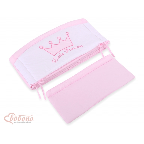 Bettumrandung Babybett XXL- Little Prince/Princess rosa