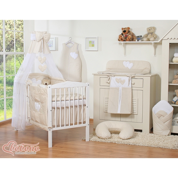 Babys Bettwäsche Set Beige