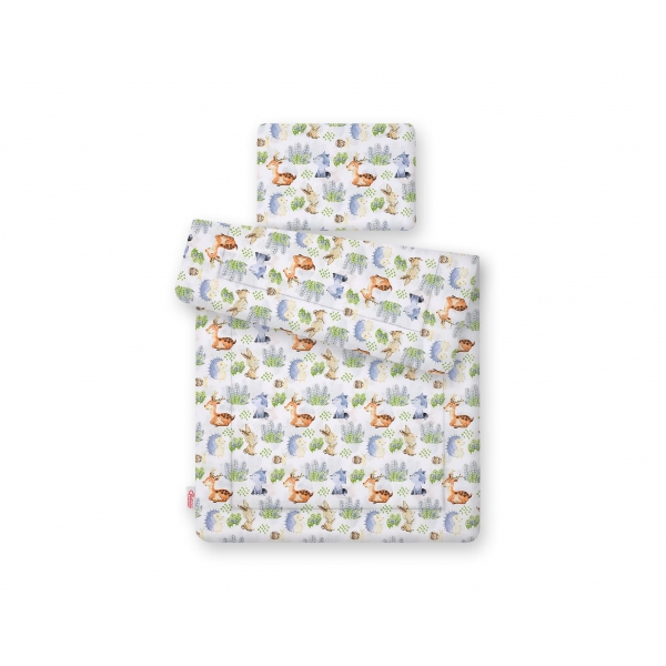 Baby Bettwäsche Set 2-tlg 75x100m - Waldabenteuer