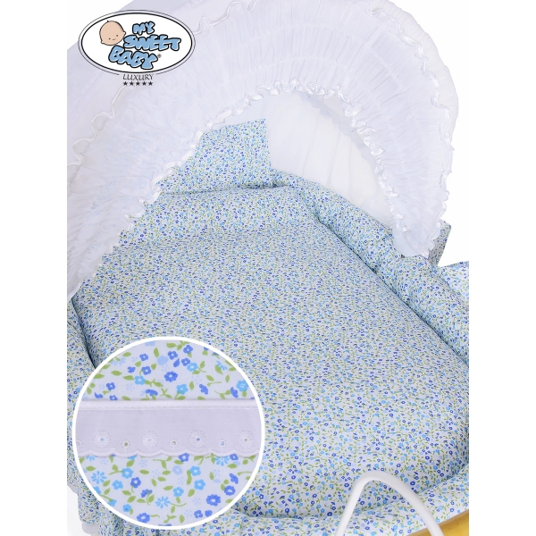 Bettwäsche Set 2-tlg für Stubenwagen Jasmine 2100-914 oder 72100-914