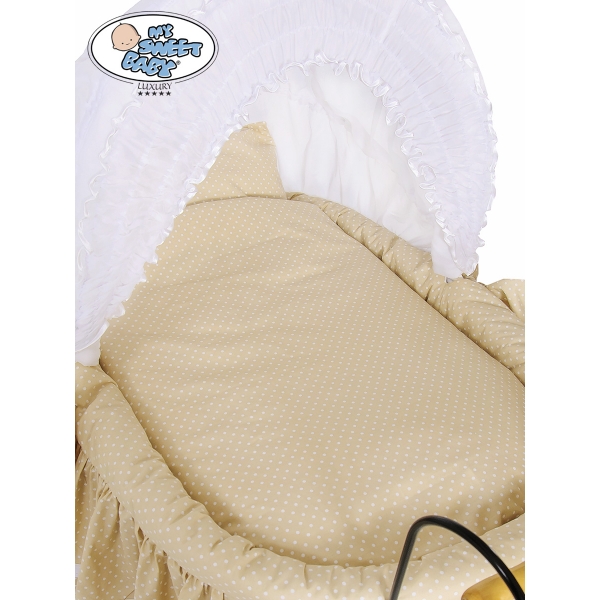 Bettwäsche Set 2-tlg für Stubenwagen Jasmine 2100-916 oder 72100-916