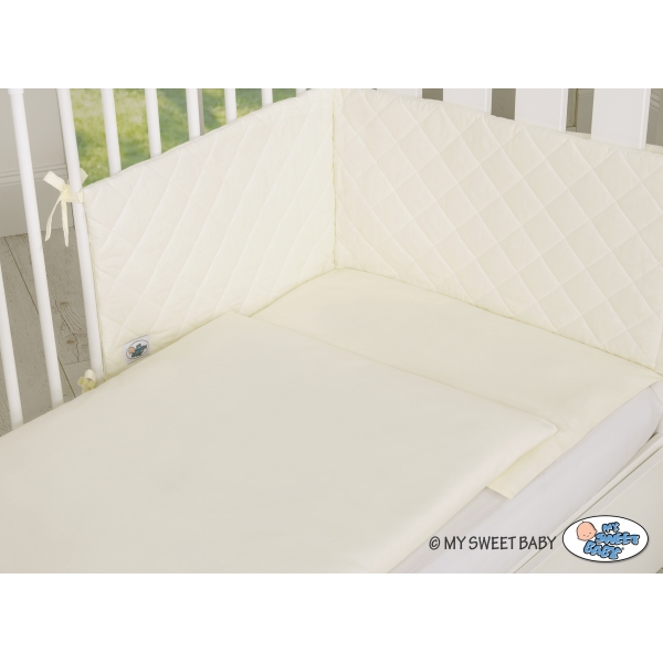Bettwäsche Set 3-tlg - creme