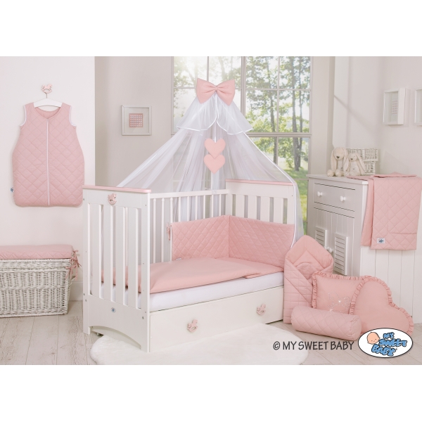 Moskitonetz für Babybett mit Stange