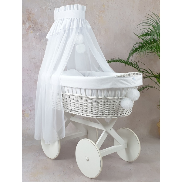 Bezug für Große Stubenwagen mit Himmel Rund aus für ComfortBaby