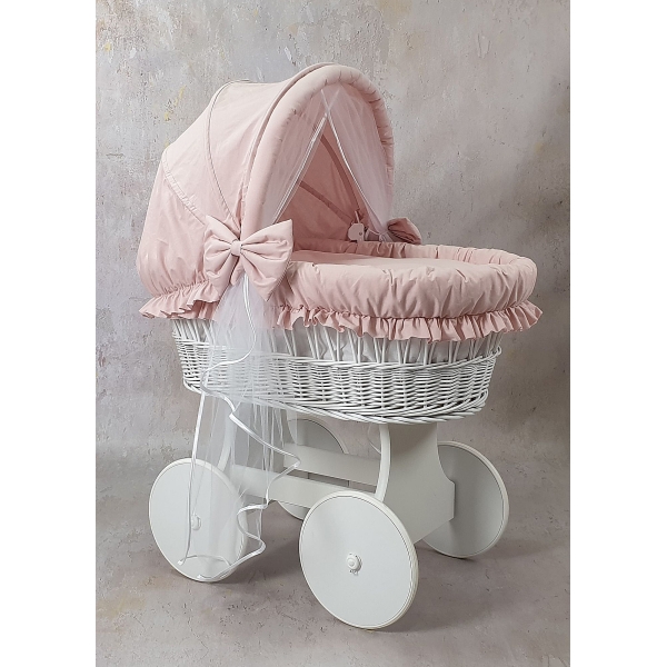 Bezug Puderrosa für Stubenwagen Waldin® Alvi®