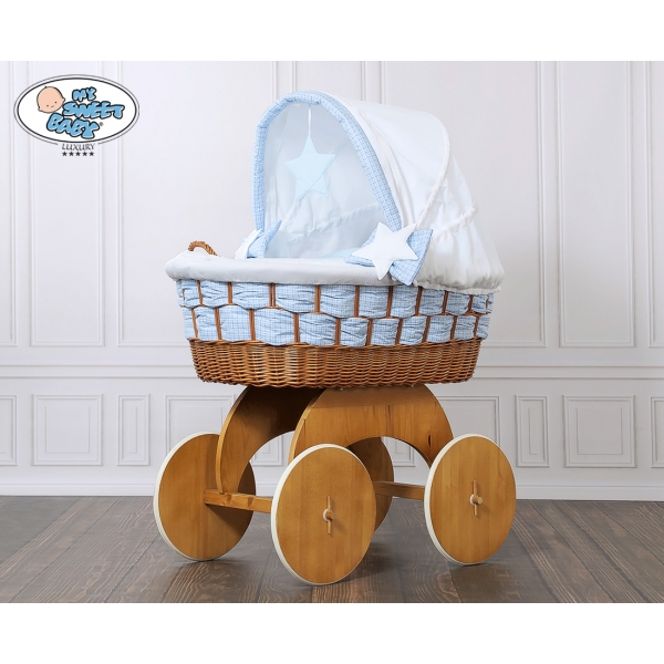 Bollerwagen Baby mit Haube Isabella nr 50102-909*