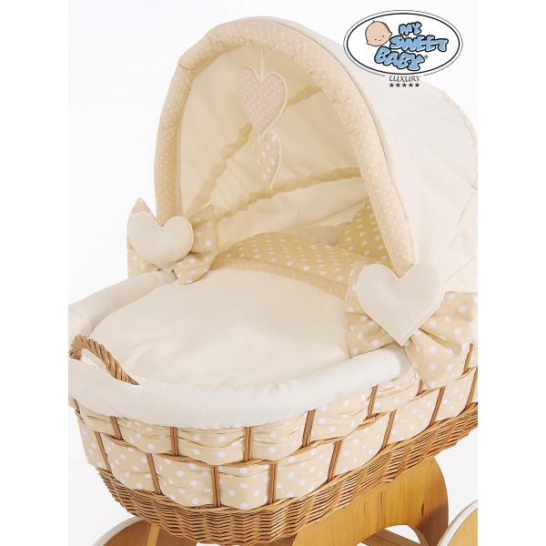 Bollerwagen Baby mit Haube Isabella nr 50102-910*