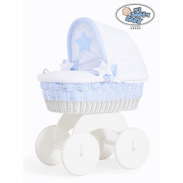 Komplett Exclusive Stubenwagen Baby XXL Isabella nr 70102-909* Inclusive Bettset