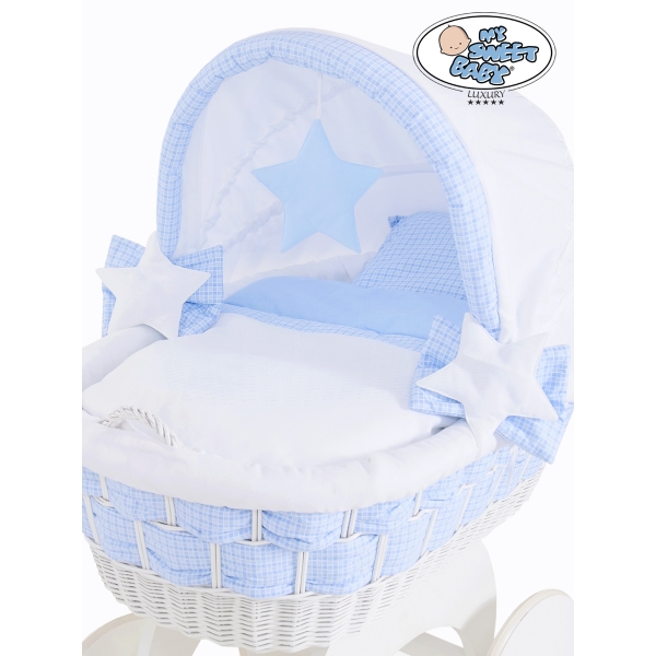 Komplett Exclusive Stubenwagen Baby XXL Isabella nr 70102-909* Inclusive Bettset