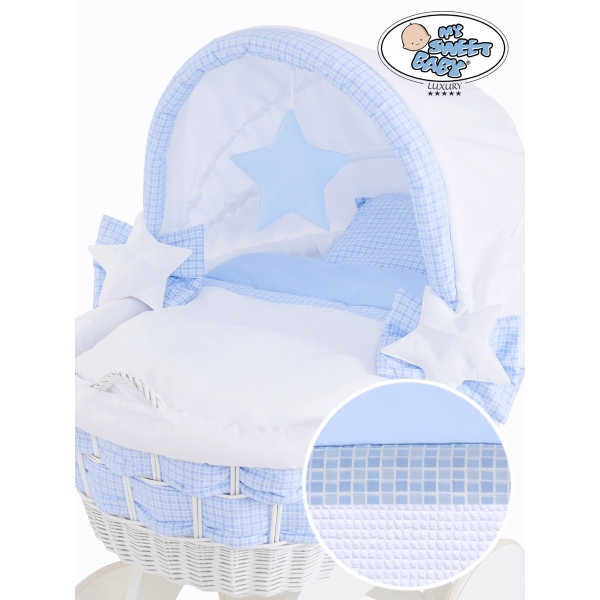Komplett Exclusive Stubenwagen Baby XXL Isabella nr 70102-909* Inclusive Bettset