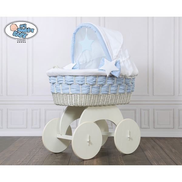 Komplett Exclusive Stubenwagen Baby XXL Isabella nr 70102-909* Inclusive Bettset