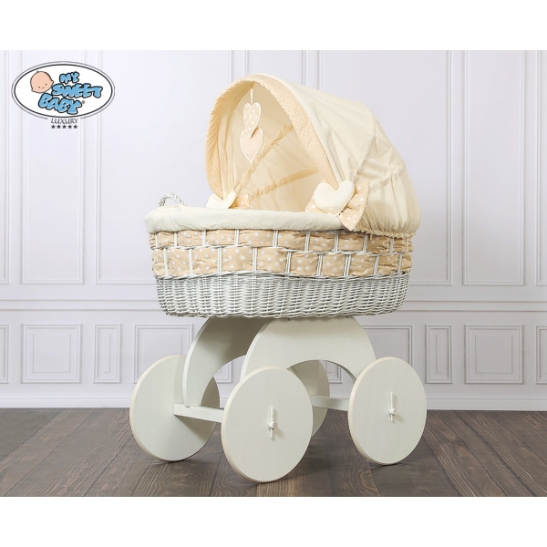 Bollerwagen Baby mit Haube Isabella nr 70102-910*