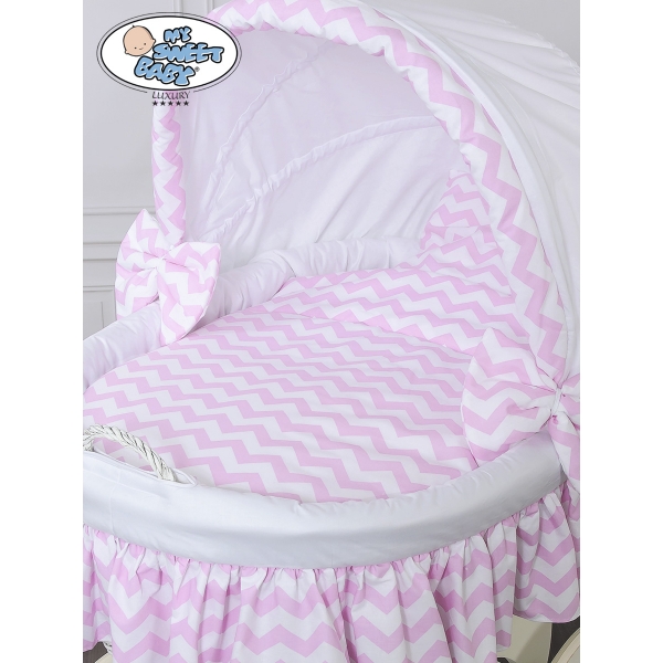 Luxus Bollerwagen für Baby mit Haube XXXL Bettset