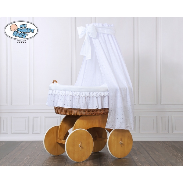 Bollerwagen für Baby mit Himmel Charlotte 70202-906