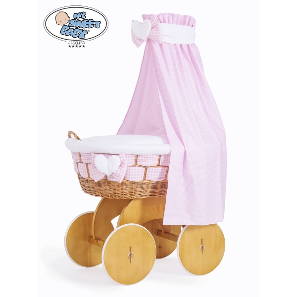 Bollerwagen für Baby mit Himmel Isabella no 50202-908*
