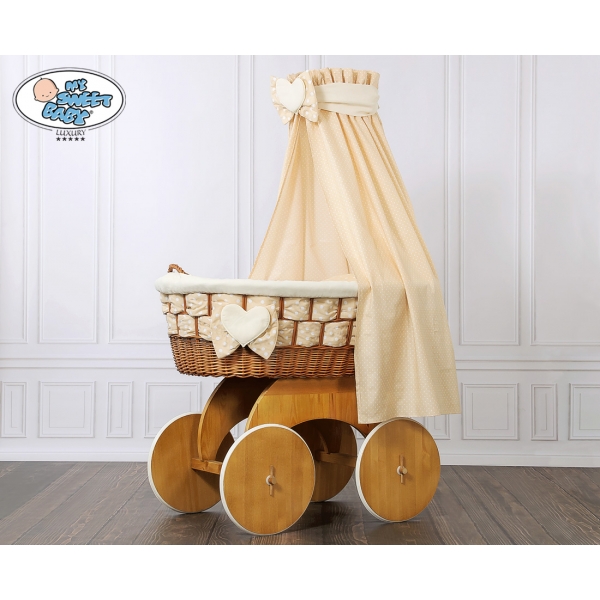 Bollerwagen für Baby mit Himmel Isabella nr 50202-910*