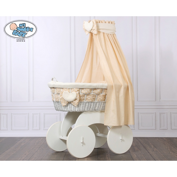 Bollerwagen für Baby mit Himmel Isabella nr 70202-910*