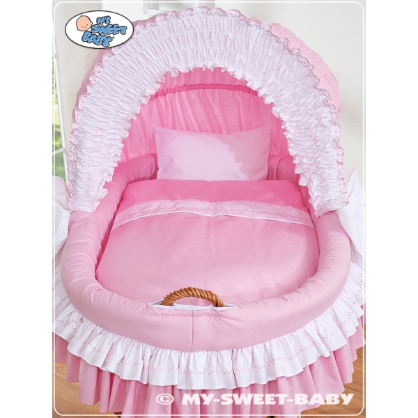Bollerwagen mit Haube - Bellamy rosa für Mädchen