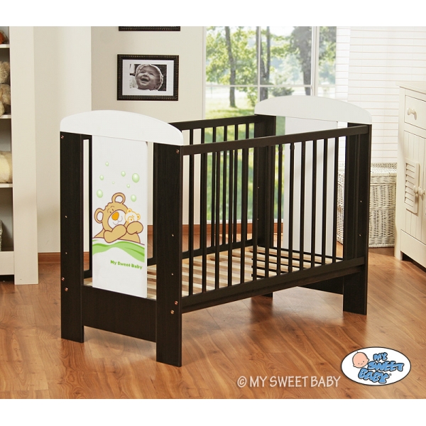 Braun Babybett 120x60cm Teddy Bär Barnaba nr 5005-04-802