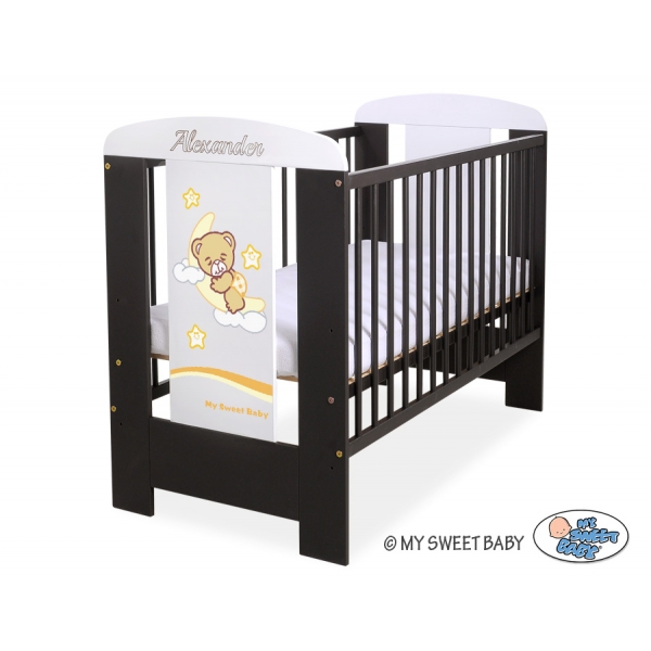 Braun Kinderbett 120x60cm Gute Nacht