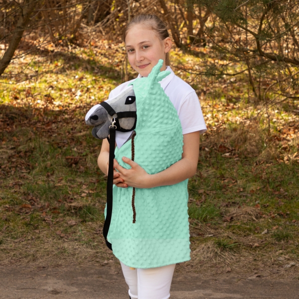 Cape für Hobby Horse Steckenpferd Mint