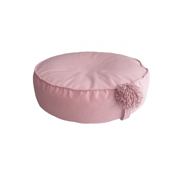 Kleiner Pouf für Babyzimmer Rosa