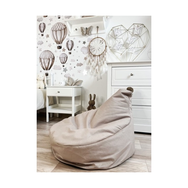 Sitzsack für Kinderzimmer Beige
