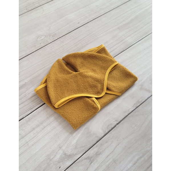 Decke mit Fliegenohren für Steckenpferd A4 - honey yellow