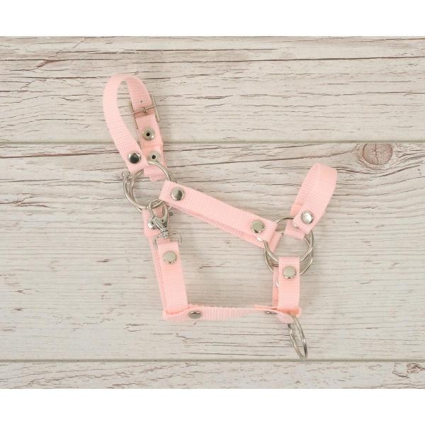 Die Verstellbare Halfter für Hobby Horse A3 - puderrosa
