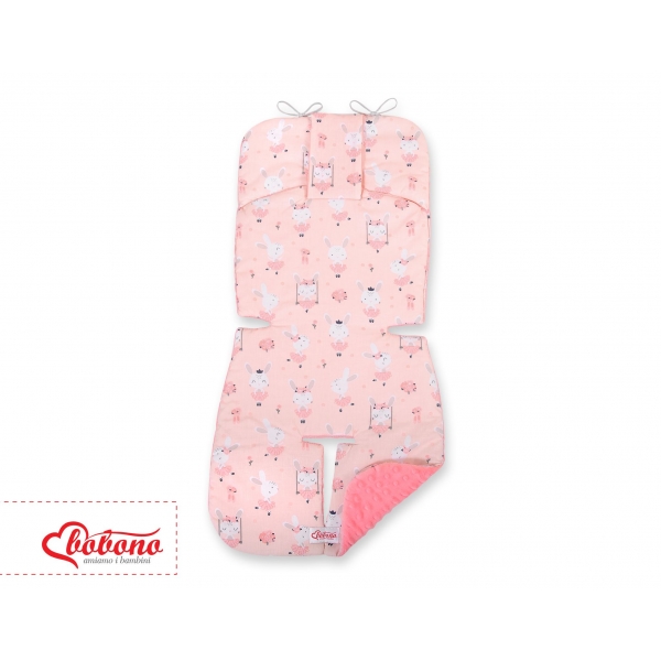 Doppelseitige Sitzauflage BOBONO - Ballerinen rosa/puderrosa