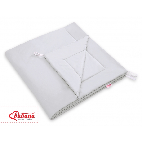 Doppelseitige Teepee Spielmatte - grau
