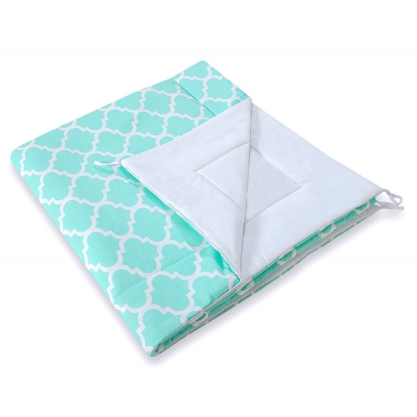 Doppelseitige Teepee Spielmatte - Marokko minze