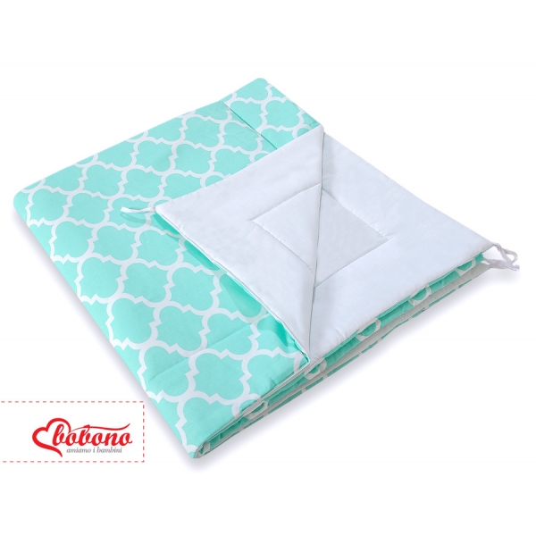 Doppelseitige Teepee Spielmatte - Marokko minze