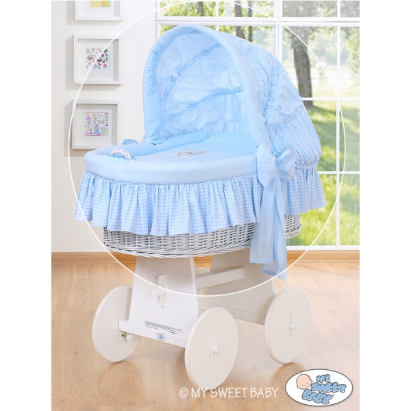 Bezug Blau 4 tlg. für Stubenwagen XXL