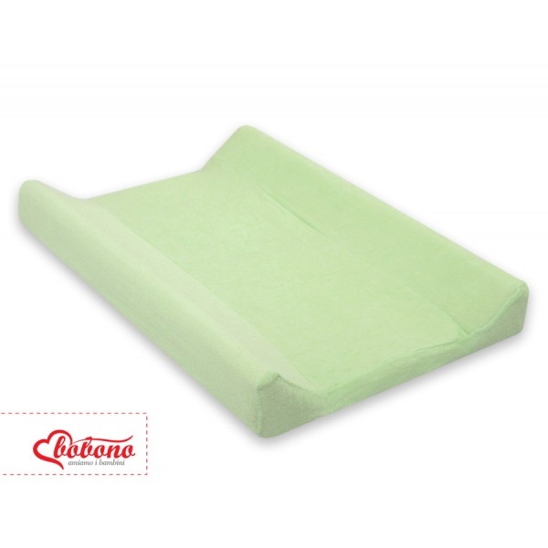 Frotte Bezug für Wickelauflage 70x50cm grün