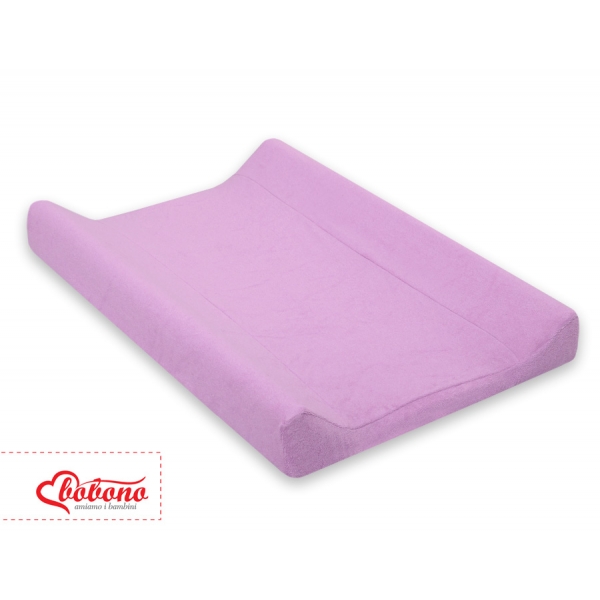 Frotte Bezug für Wickelauflage 70x50cm lila
