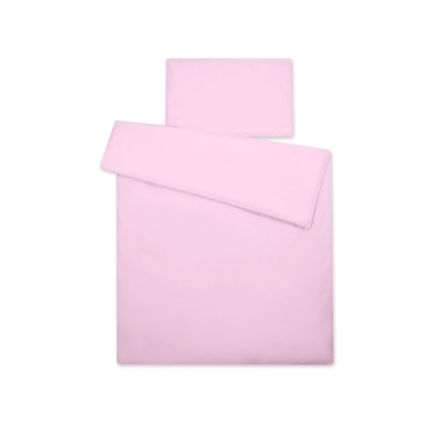 Gitterbettwäsche Set 2-tlg - Hängende Herzen rosa