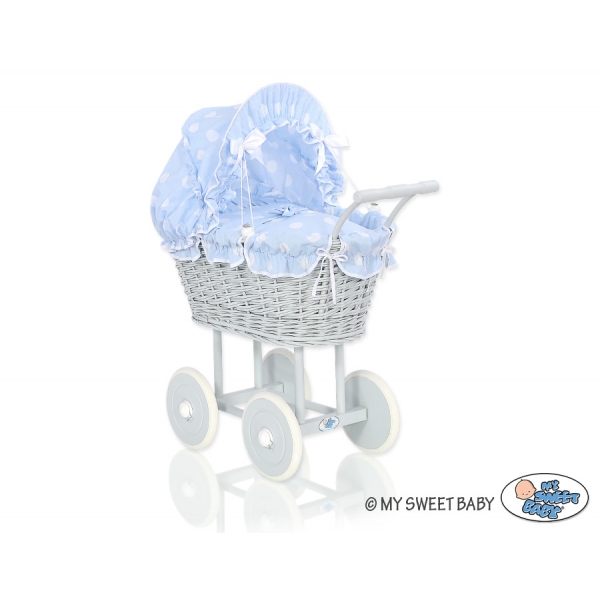 Grau Retro Puppenwagen nr 61699-741