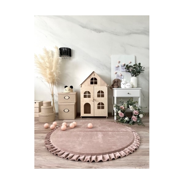 Große Spielmatte aus Velvet