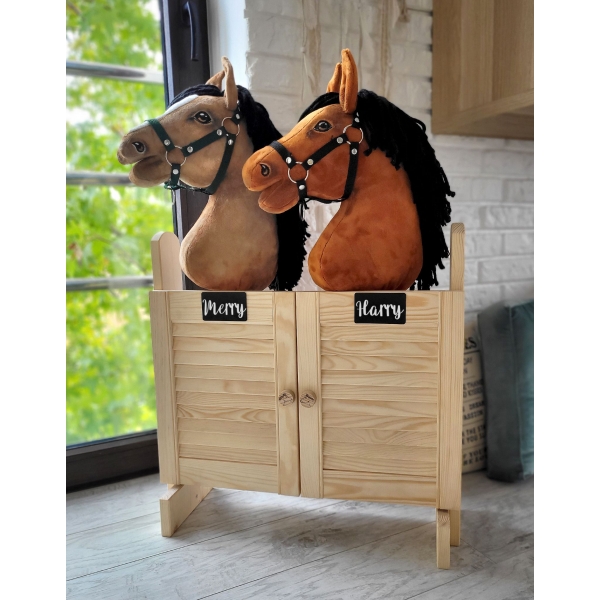 Stall aus Holz für Steckenpfer Hobby Horse