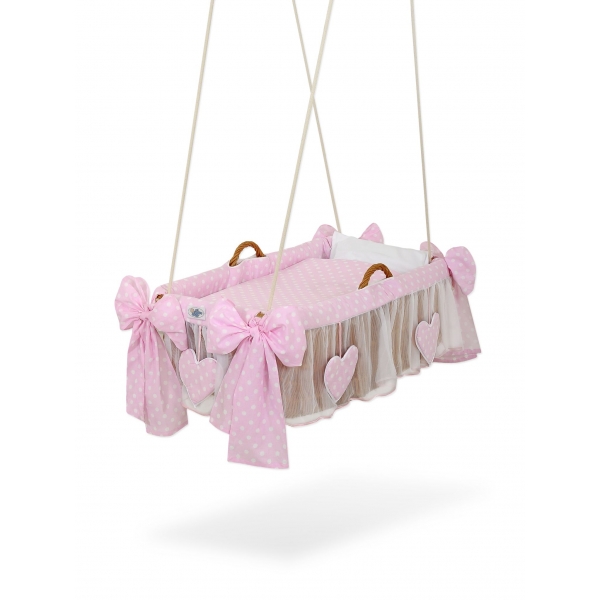 korb für Baby zum hängen - Mädchen