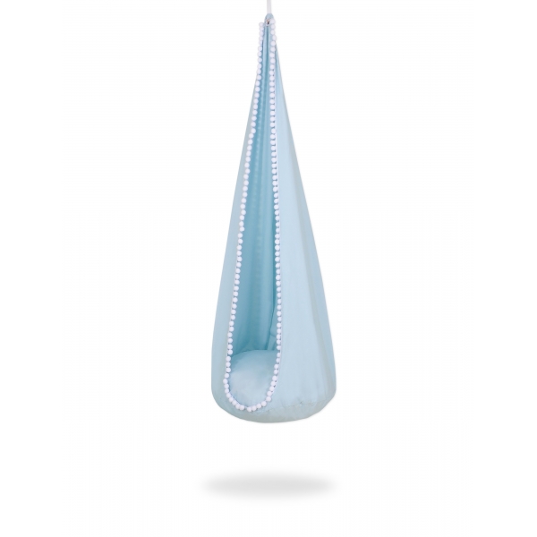 Hängeschaukel Kinder Blau Hängematte Cocoon - blau