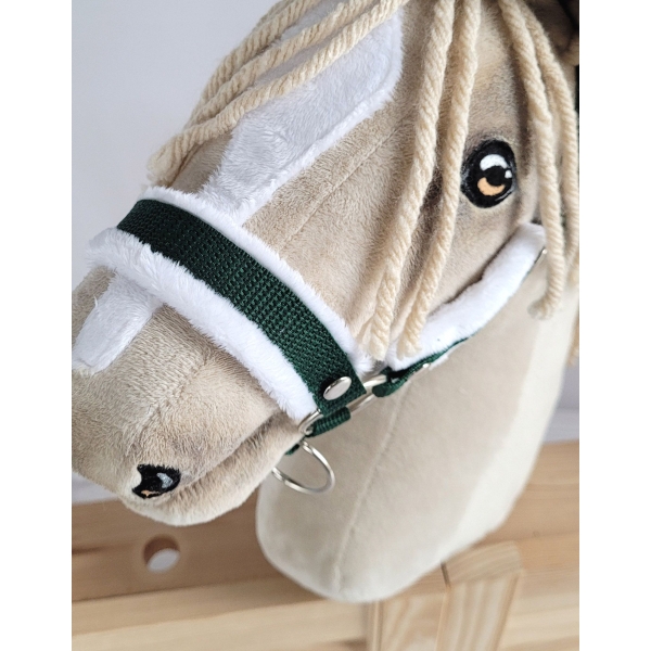 Halfter mit Kunstfell für Hobby Horse
