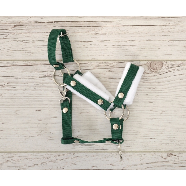 Halfter für Hobby Horse A3 - khaki mit Pelz